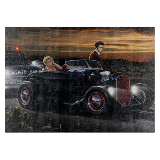 Freude-Fahrt Schneidebrett (Vorderseite)