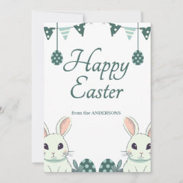 "Freude & Feiern: Osterwünsche für Sie" Feiertagskarte