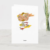 FREUDE FEIERTAGSKARTE (Rückseite)