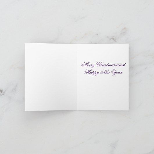 Freude Feiertagskarte (Innenseite)