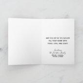 Freude! Festivals Foto Weihnachten (Innenseite)