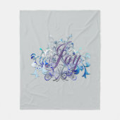 Freude Fleecedecke (Vorderseite)