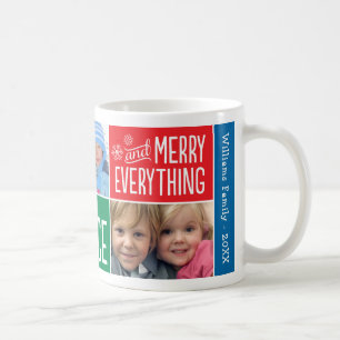 Freude Frieden Frohsinn Alles Foto Collage Kaffeetasse