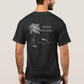Freude, Frieden, Ruhe - Surfsommer T-Shirt (Rückseite)