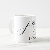 Freude für alle kaffeetasse (Vorderseite Links)