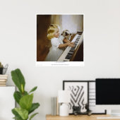 Freude für die Welt Poster (Heimbüro)