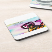 Freude Getränkeuntersetzer (Linke Seite)