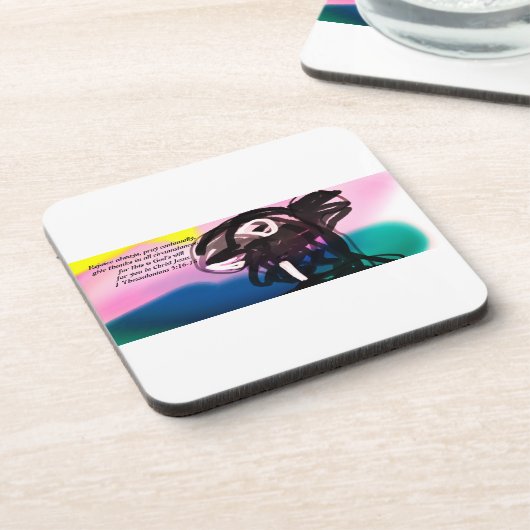 Freude Getränkeuntersetzer (Linke Seite)