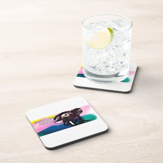 Freude Getränkeuntersetzer (Rechte Seite)