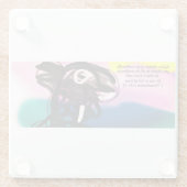 Freude Glasuntersetzer (Rückseite)