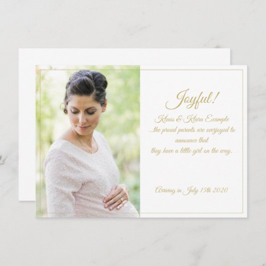 Freude! - große Erwartungen (Vorne/Hinten)