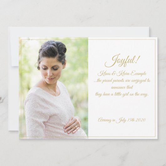 Freude! - große Erwartungen (Vorderseite)