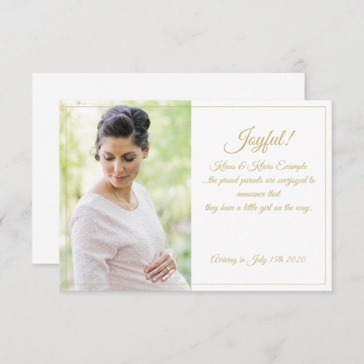 Freude! - große Erwartungen (Vorne/Hinten)