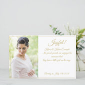 Freude! - große Erwartungen (Stehend Vorderseite)