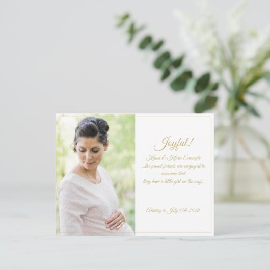 Freude! - große Erwartungen (Stehend Vorderseite)