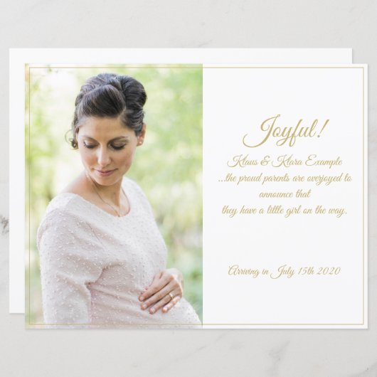 Freude! - große Erwartungen (Vorne/Hinten)