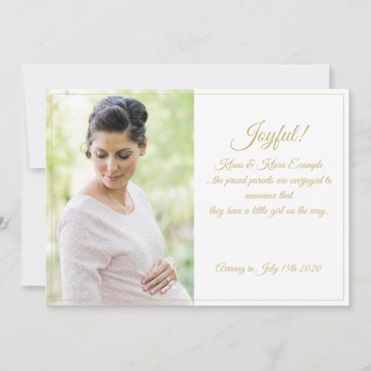 Freude! - große Erwartungen (Vorderseite)