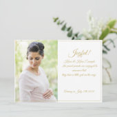 Freude! - große Erwartungen (Stehend Vorderseite)