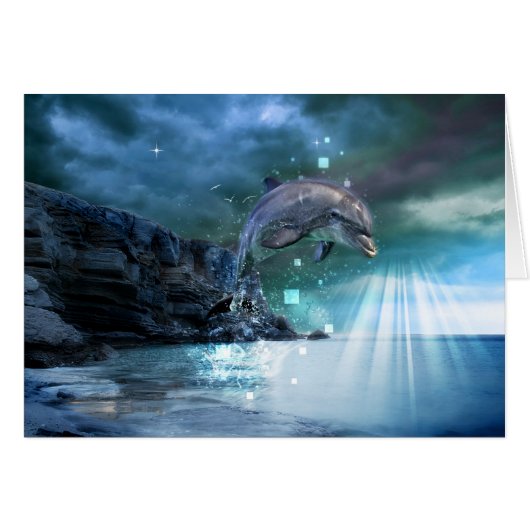 FREUDE - Gruß-Karte (Vorderseite (Horizontal))