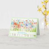 Freude gut machen bald anpassbar karte (Gelbe Blume)