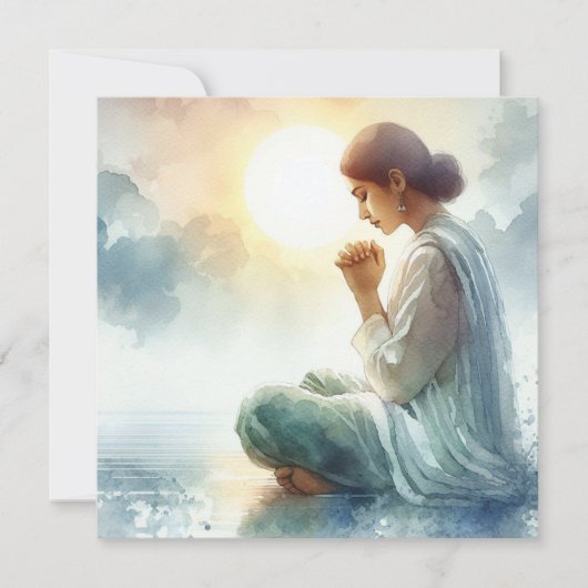 Freude, Hoffnung und Gebet (Römer 12:12 NLT) Karte (Vorderseite)