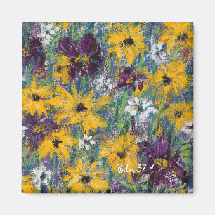 Freude im Lord - Blumenmagnet Magnet