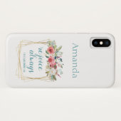 Freude immer Case-Mate iPhone hülle (Rückseite (Horizontal))