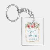 Freude immer schlüsselanhänger (Vorderseite links)