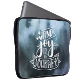 Freude in der Jurney Watercolor Electronics Tasche (Vorne Rechts)