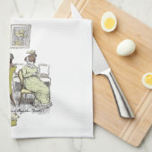 Freude in Vexing - Jane Austen Pride & Prejudice Geschirrtuch (Viertel Falte)