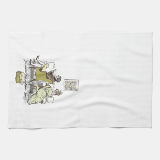 Freude in Vexing - Jane Austen Pride & Prejudice Geschirrtuch (Horizontal)