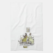 Freude in Vexing - Jane Austen Pride & Prejudice Geschirrtuch (Vertikal)