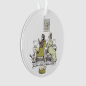 Freude in Vexing - Jane Austen Pride & Prejudice Ornament (Vorderseite)