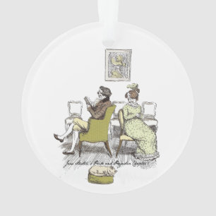 Freude in Vexing - Jane Austen Pride & Prejudice Ornament