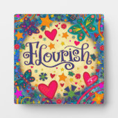 Freude Inspiration Blumenfarben Geblüht Fotoplatte (Vorderseite)