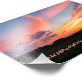 Freude Inspirierend Zitat Sunset Fotografie (Ecke)