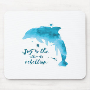 Freude ist die ultimative Rebellion Mousepad