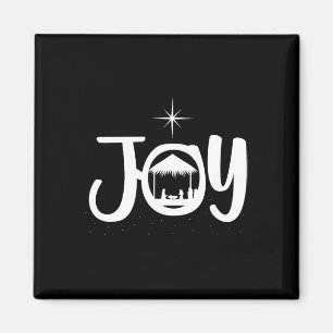 Freude Jesus Krippenszene Coole Weihnachtsbekleidu Magnet