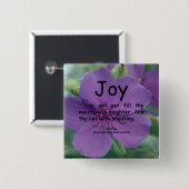 Freude-Job 8-21 Button (Vorne & Hinten)