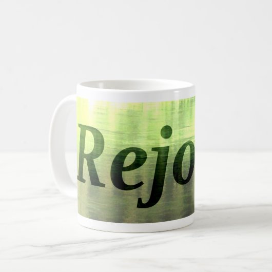 Freude Kaffeetasse (Vorderseite Links)