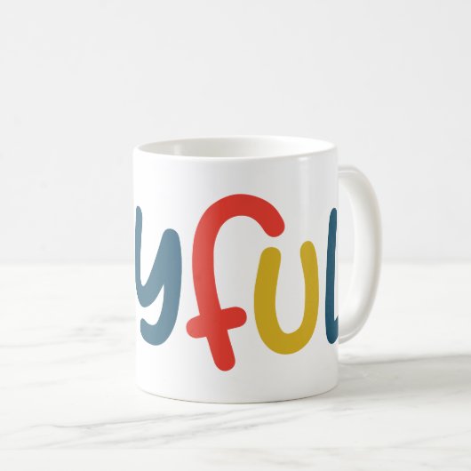 Freude Kaffeetasse (VorderseiteRechts)