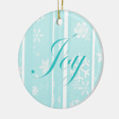 Freude Keramik Ornament (Links)