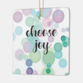 Freude Keramikornament (Links)