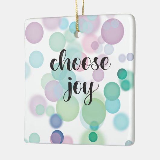 Freude Keramikornament (Links)