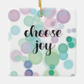 Freude Keramikornament (Vorderseite)
