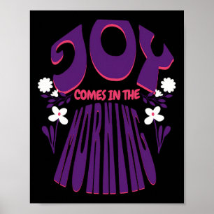 Freude kommt am Morgen Kamala Harris Wahl 20 Poster