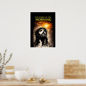Freude kommt am Morgen Poster (Küche)