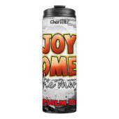 Freude kommt am Morgen PSALM 30:5 Thermosbecher (Vorderseite)