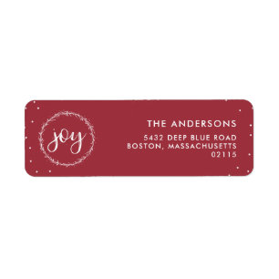 Freude-Kranz-- roter u. weißer Feiertag