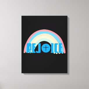 Freude Leinwanddruck